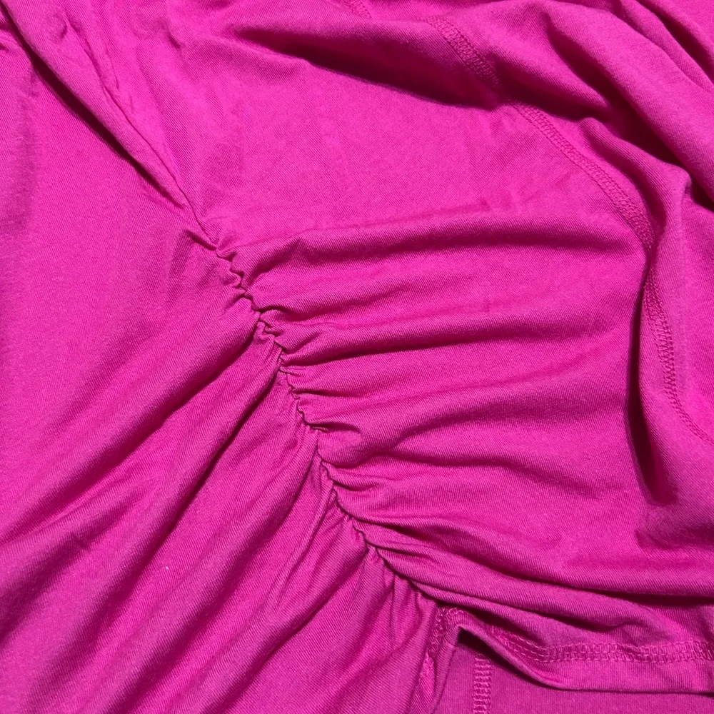 Terra & Sky Pink Ruched Short Sleeve T-Shirt - Picture 3 of 4